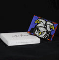 Handmade Leather Beaded Wallet. Native American Style Purse For Men
