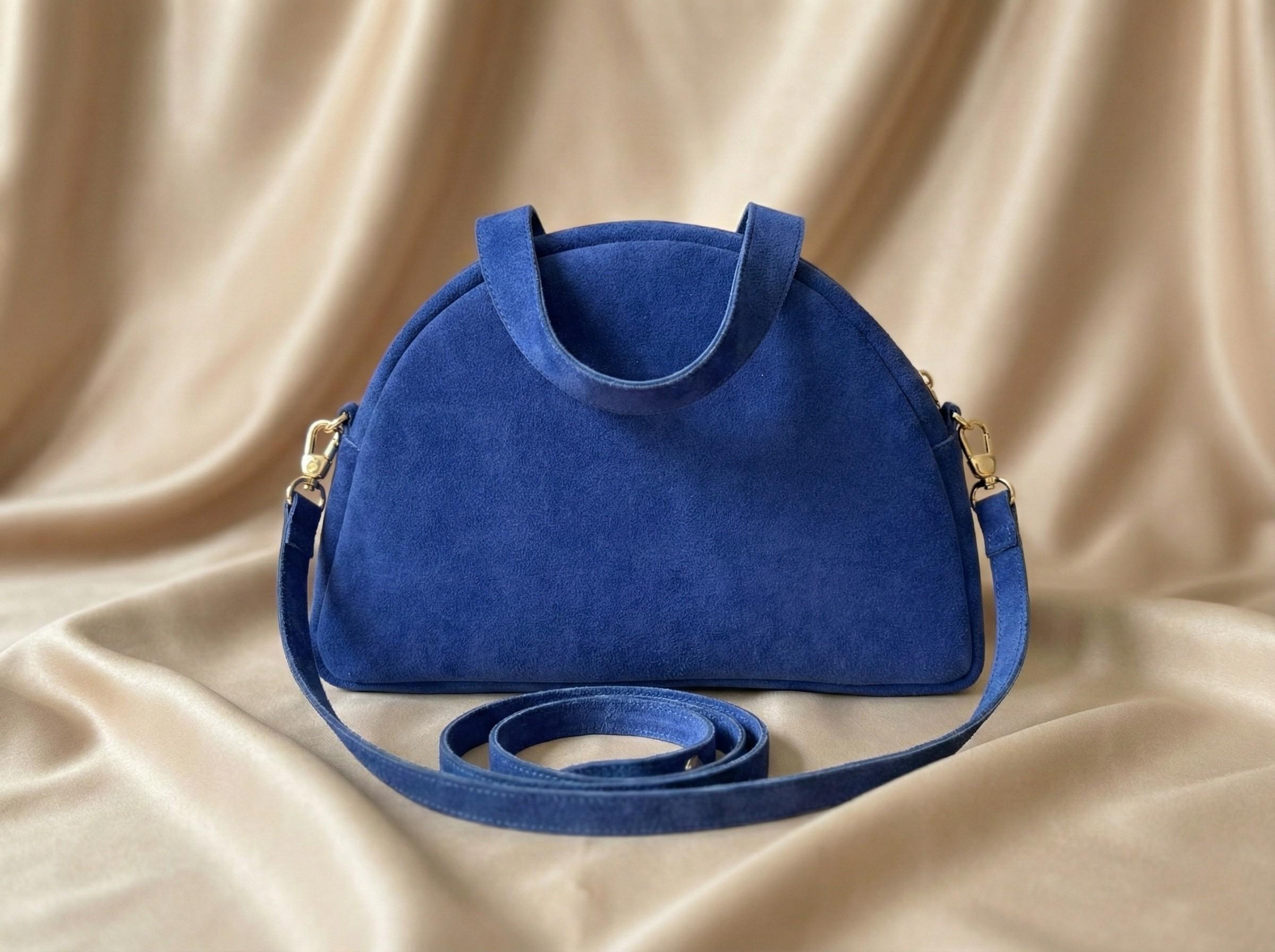 Handmade Sling & Shoulder Bag. Beaded Leather Purse For Women with Removable Strap. Gift For Her