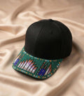 Handmade Beaded Cap. Unisex Adjustable Baseball Hat For Men and Women. Suitable for Gifting
