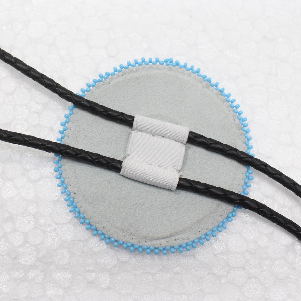 Handmade Beaded Bolo Tie. Stylish Seed Beads Accessory For Men