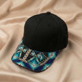 Handmade Beaded Cap. Unisex Adjustable Baseball Hat For Men and Women. Suitable for Gifting