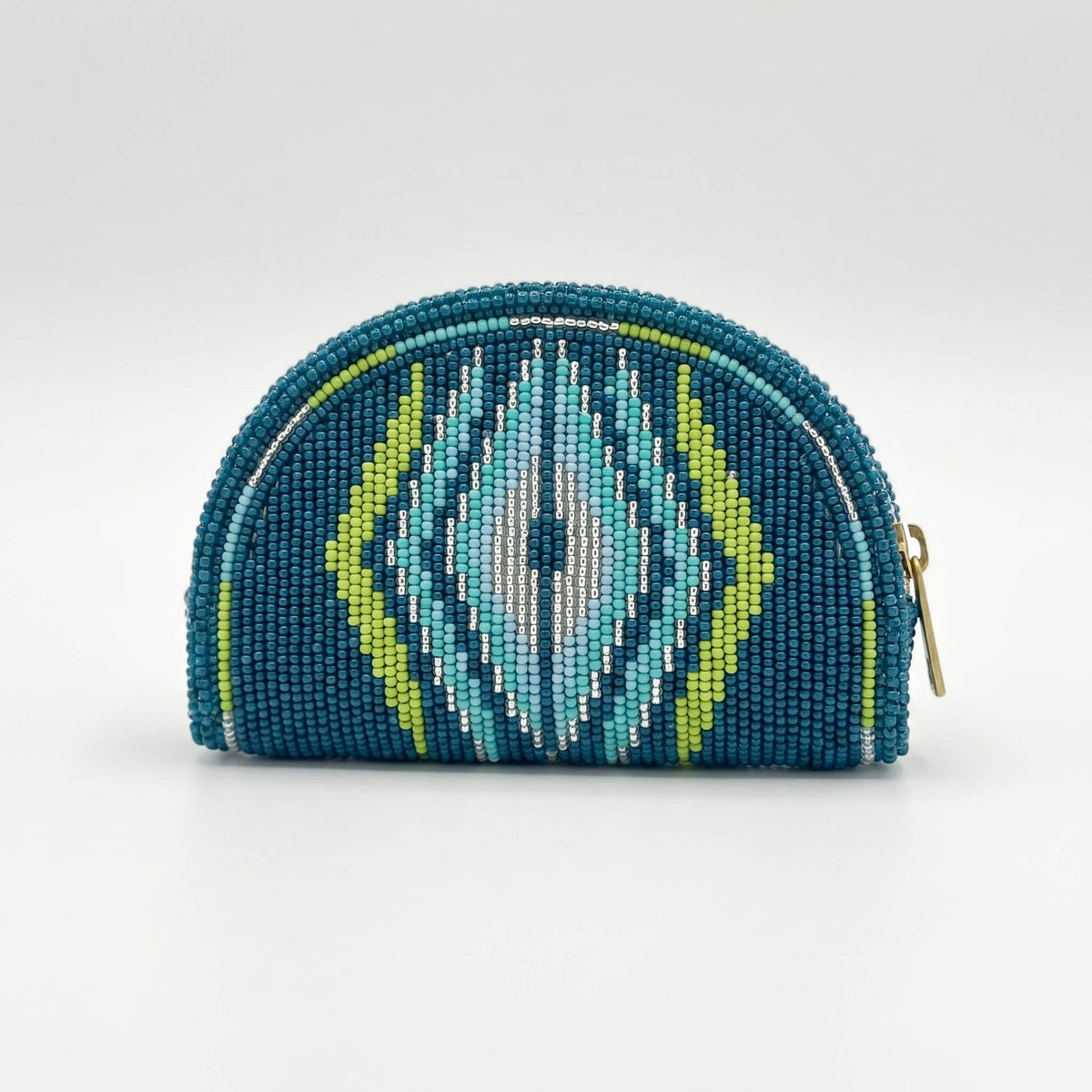 Hand-Beaded Coin Purse for Women