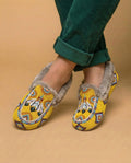 Handmade Full Beaded Leather Moccasins. Native American Style Shoes For Women. Suitable For Gifting