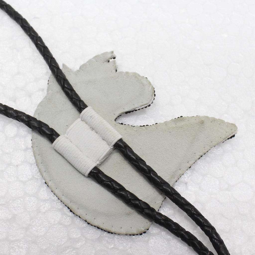 Handmade Beaded Bolo Tie. Stylish Seed Beads Accessory For Men